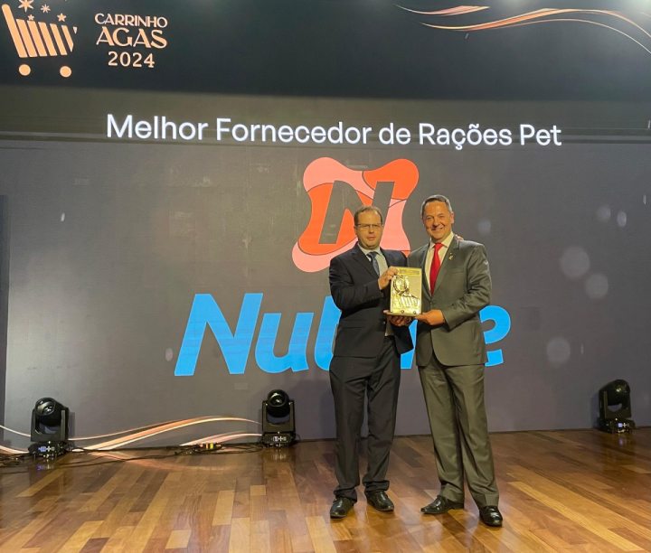 Mritos - Nutrire conquista Carrinho Agas 2024 na categoria pet pela terceira vez