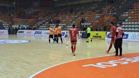 FutSal -  Vitria laranja em confronto contra a ABF em casa pela Copa RS