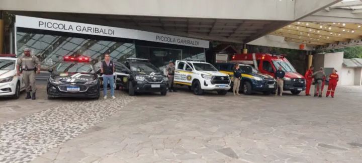 Foras de segurana prestam homenagem a soldado da BM morto em Novo Hamburgo