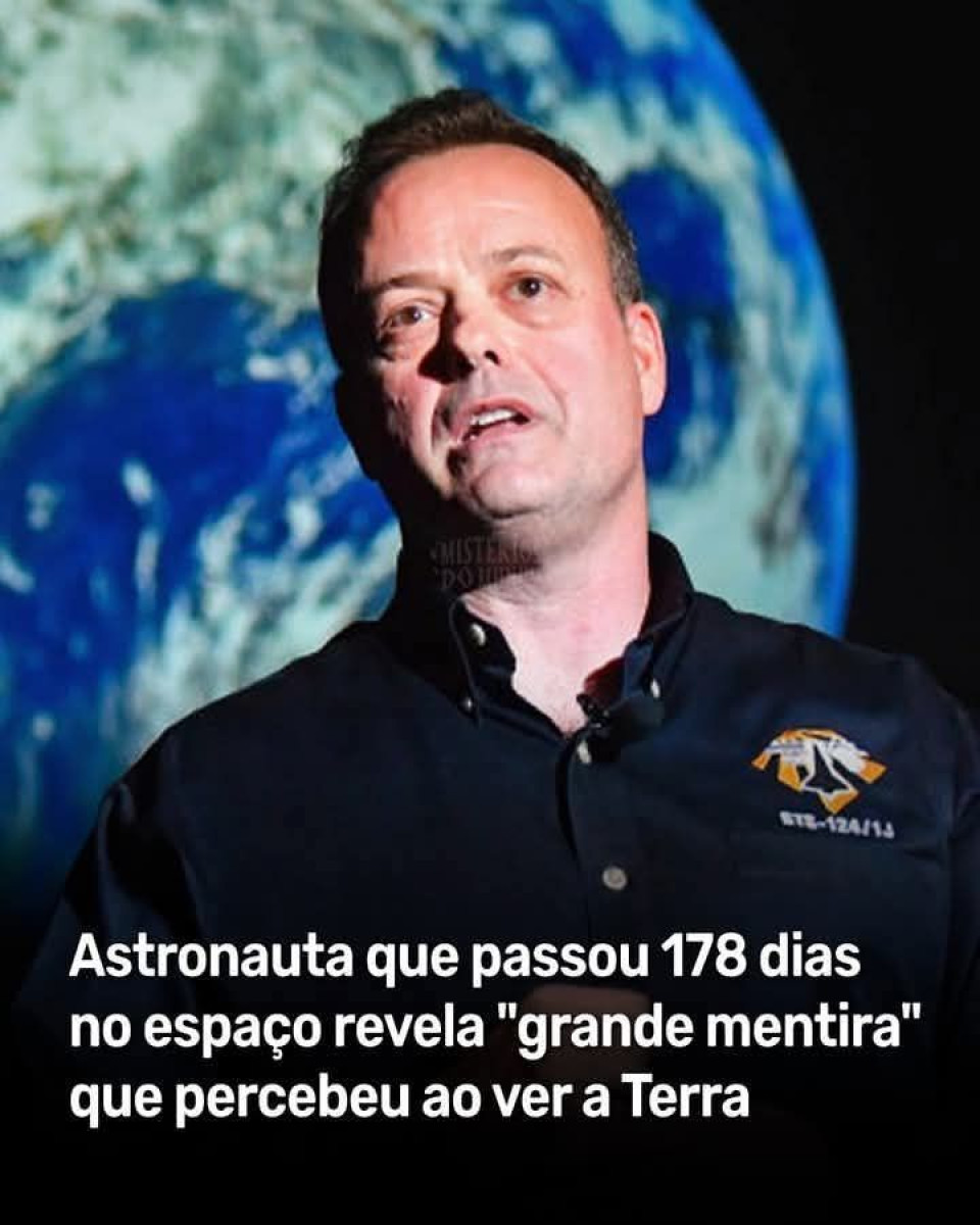 Astronauta que passou 178 dias no espao revela "grande mentira" que percebeu ao ver a Terra