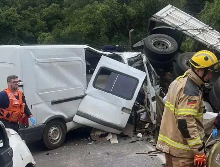 Rubens Luciano Neres, de 53 anos, era caroneiro da Van e morreu no local 